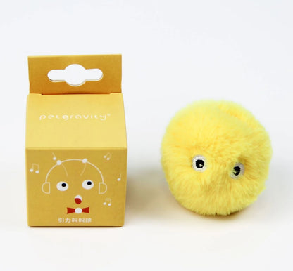 Interactive Catnip Squeaky Ball Toy for Kittens - Smarsty