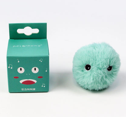 Interactive Catnip Squeaky Ball Toy for Kittens - Smarsty