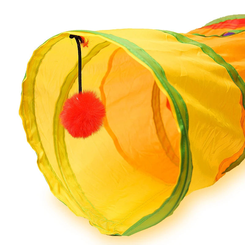 Collapsible Cat Tunnel Tube for Indoor Outdoor Play - Smarsty