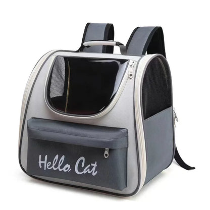 Windproof Cat Carrier Backpack for Travel and Comfort - Smarsty