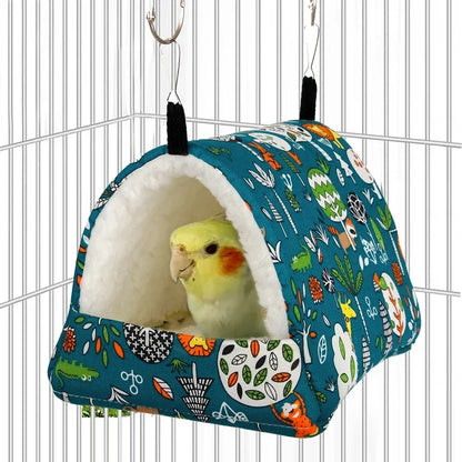 Cute Cotton Bird Bed for Small Pets with Nesting Comfort - Smarsty