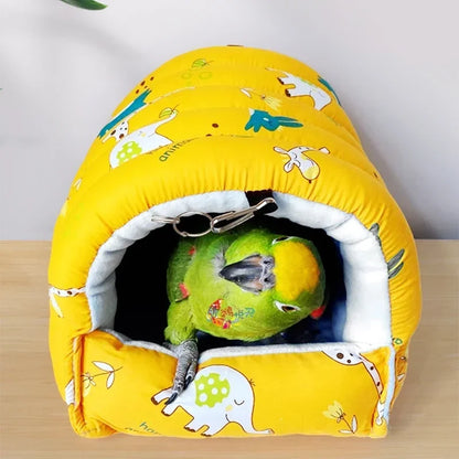 Cute Cotton Bird Bed for Small Pets with Nesting Comfort - Smarsty