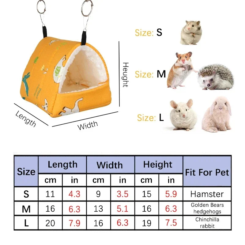 Cute Cotton Bird Bed for Small Pets with Nesting Comfort - Smarsty