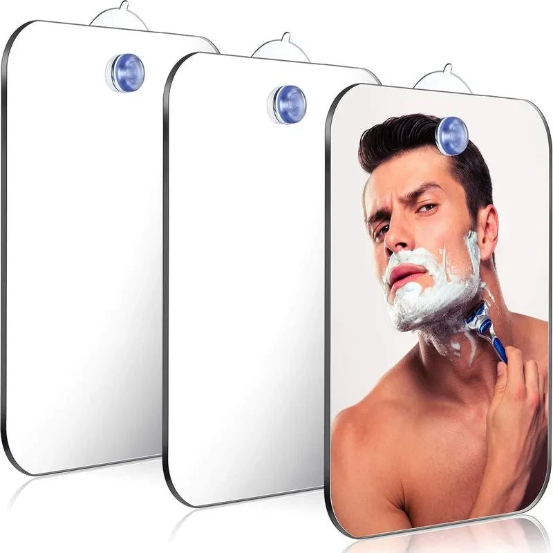 Portable Acrylic Shower Mirror for Easy Travel Shaving and Makeup - Smarsty