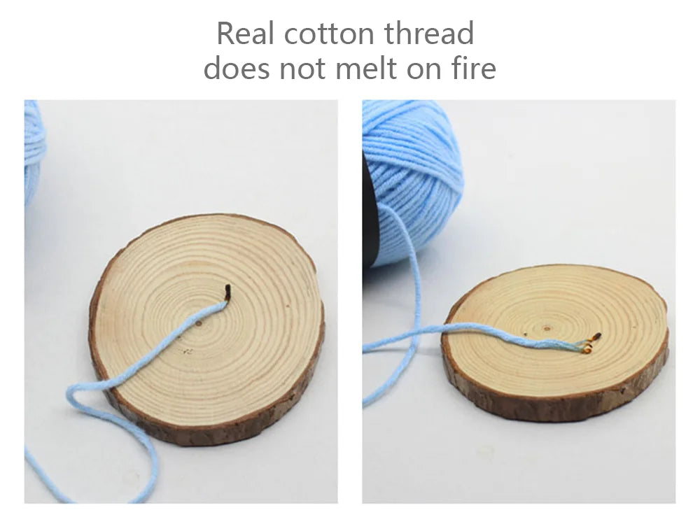 Soft Wool Milk Cotton Yarn for Knitting and Crochet - Smarsty