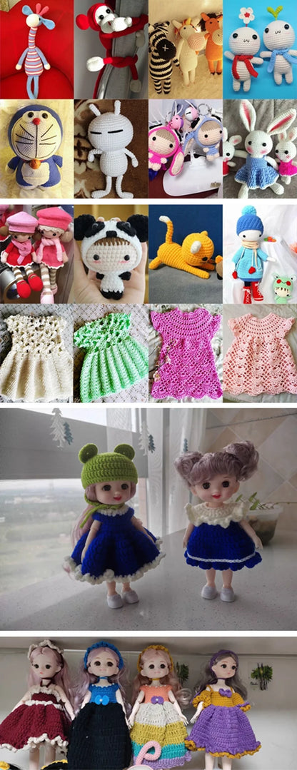 Soft Wool Milk Cotton Yarn for Knitting and Crochet - Smarsty
