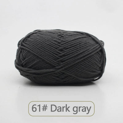 Soft Wool Milk Cotton Yarn for Knitting and Crochet - Smarsty