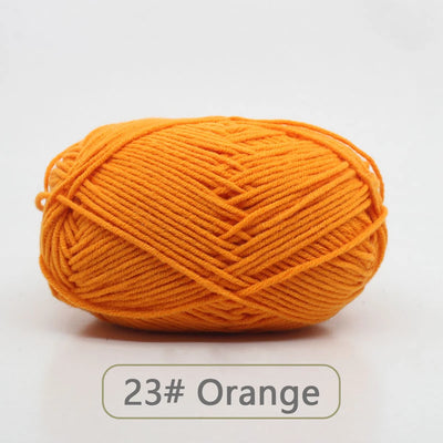 Soft Wool Milk Cotton Yarn for Knitting and Crochet - Smarsty