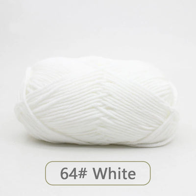 Soft Wool Milk Cotton Yarn for Knitting and Crochet - Smarsty