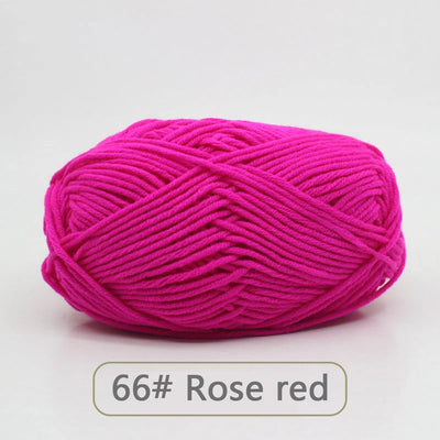Soft Wool Milk Cotton Yarn for Knitting and Crochet - Smarsty