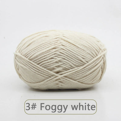 Soft Wool Milk Cotton Yarn for Knitting and Crochet - Smarsty