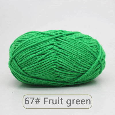 Soft Wool Milk Cotton Yarn for Knitting and Crochet - Smarsty