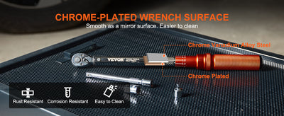 SucceBuy 1/2" 1/4" 3/8" Mechanical Torque Wrench Set Precision Pointer Hand Tools Torque Wrench Mechanical Car Repair Tool - Smarsty