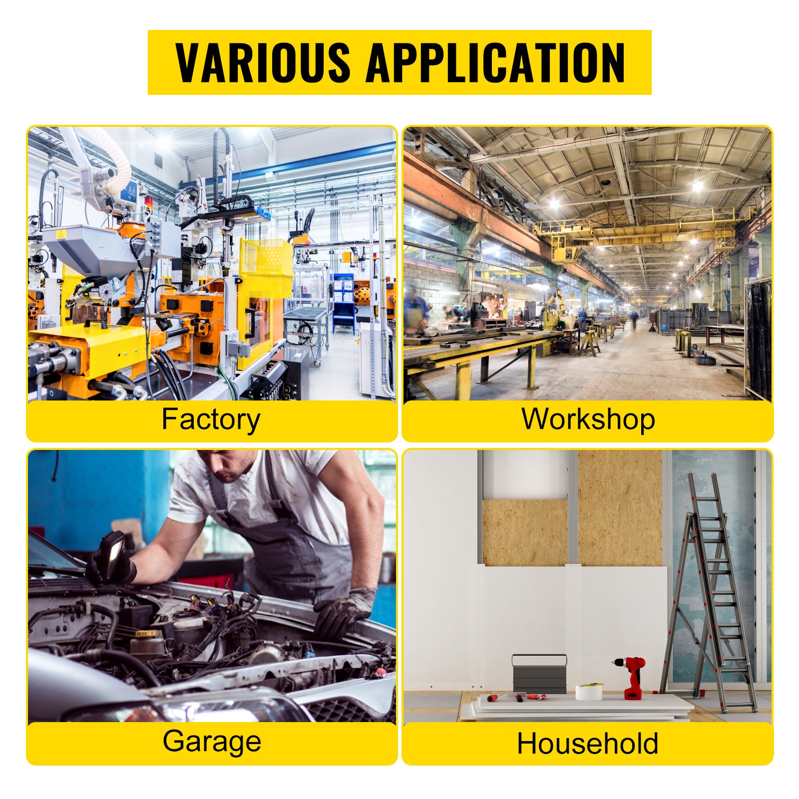 SucceBuy Fuel Vacuum Carburetor Synchronizer Carb Tool sync 4 Gauge Set with Rubber Hose Vacuum Balancer Meter Kit For Motorbike