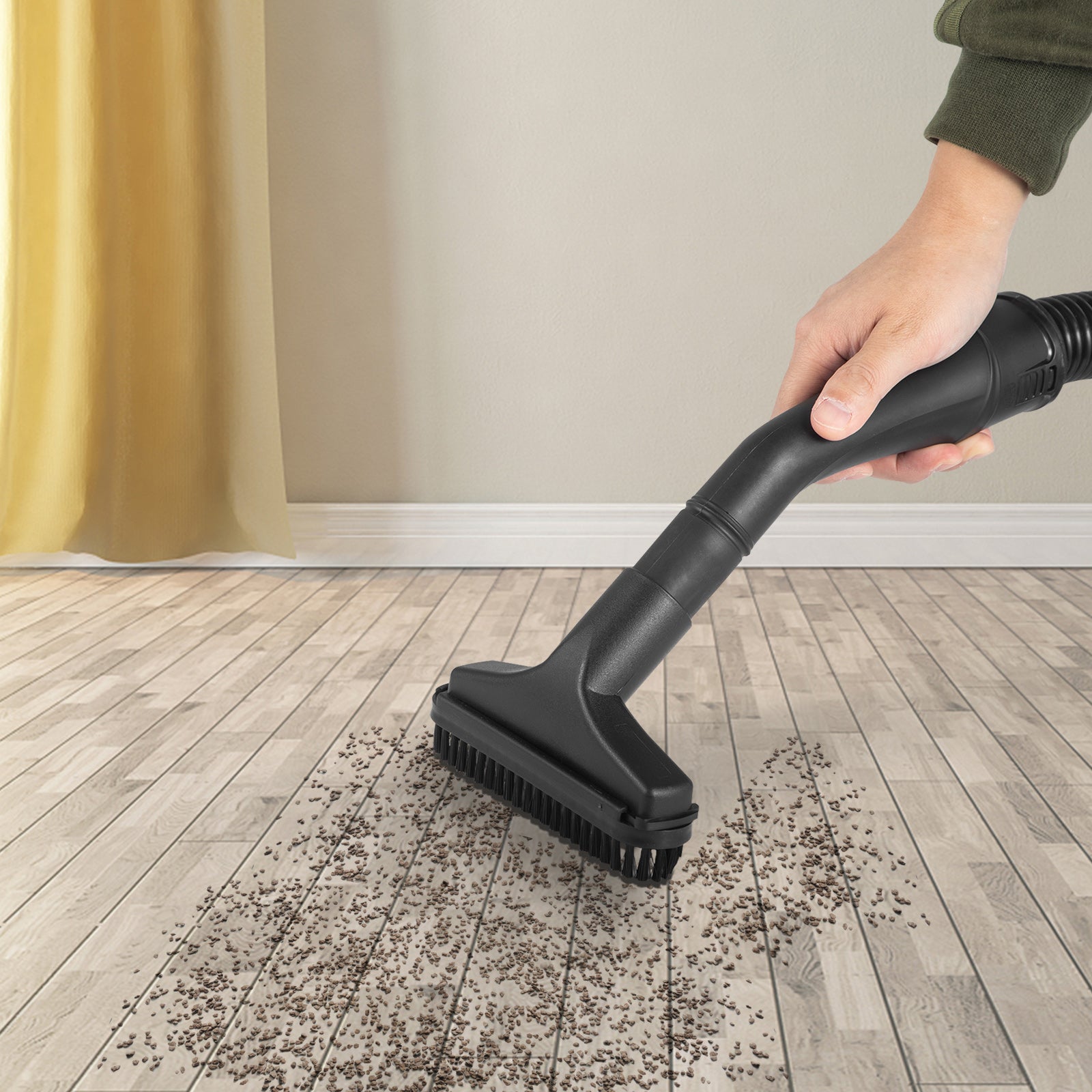 SucceBuy Wet Dry Vac 2.6 Gallon 2.5 Peak HP 3 in 1 Portable Shop Vacuum with Blowing Function  Attachment Storage for Floor - Smarsty